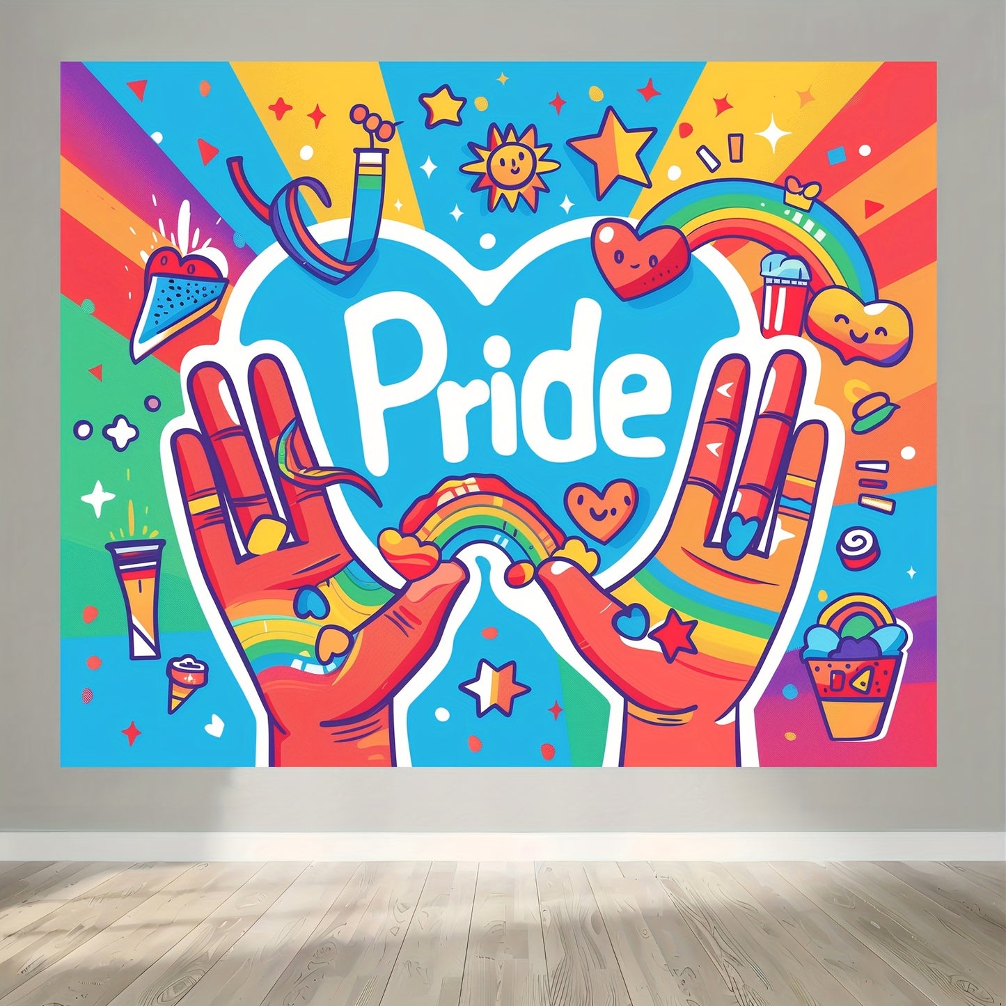 Pride Rainbow Flag Banner