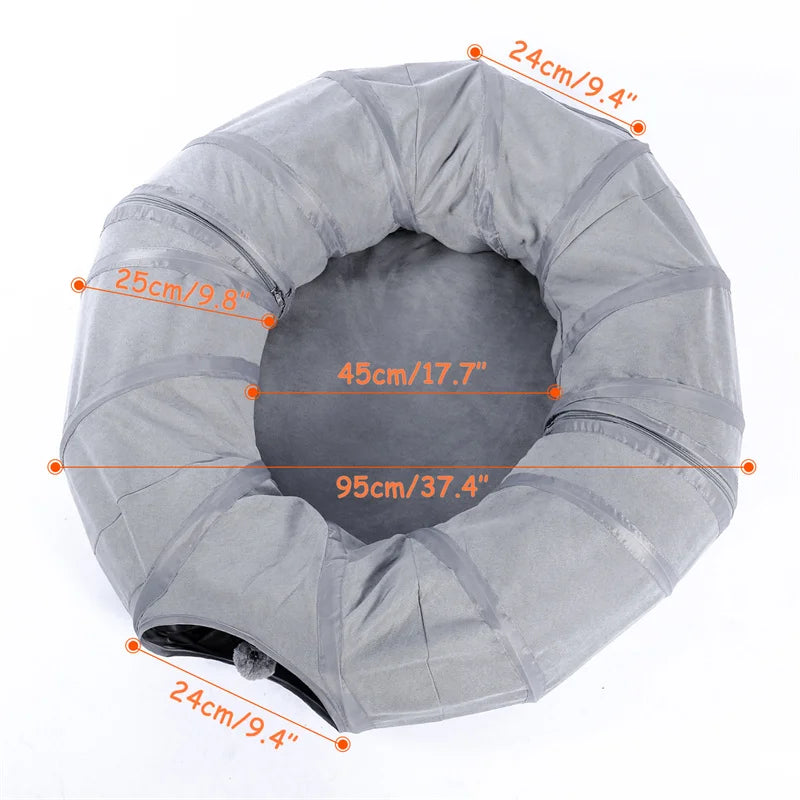Cat Tunnel Toy Cat Pop Up Bed