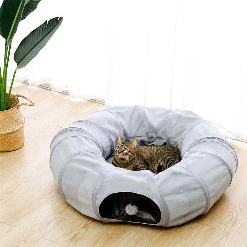 Cat Tunnel Toy Cat Pop Up Bed