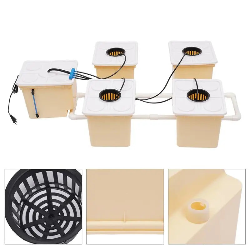 Buckets Drip Growing System