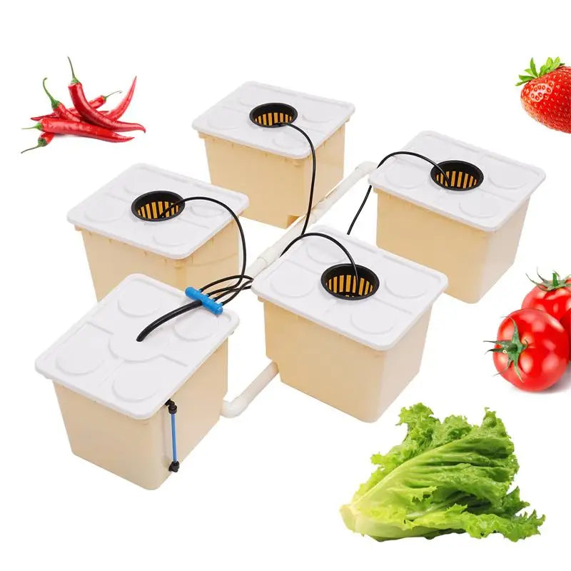 Buckets Drip Growing System