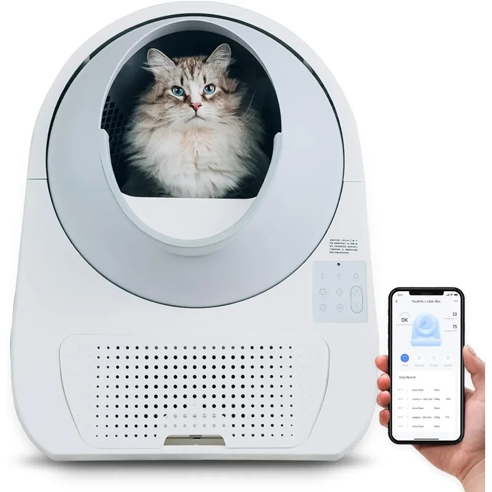 Automatic Self Cleaning Cat Litter Box