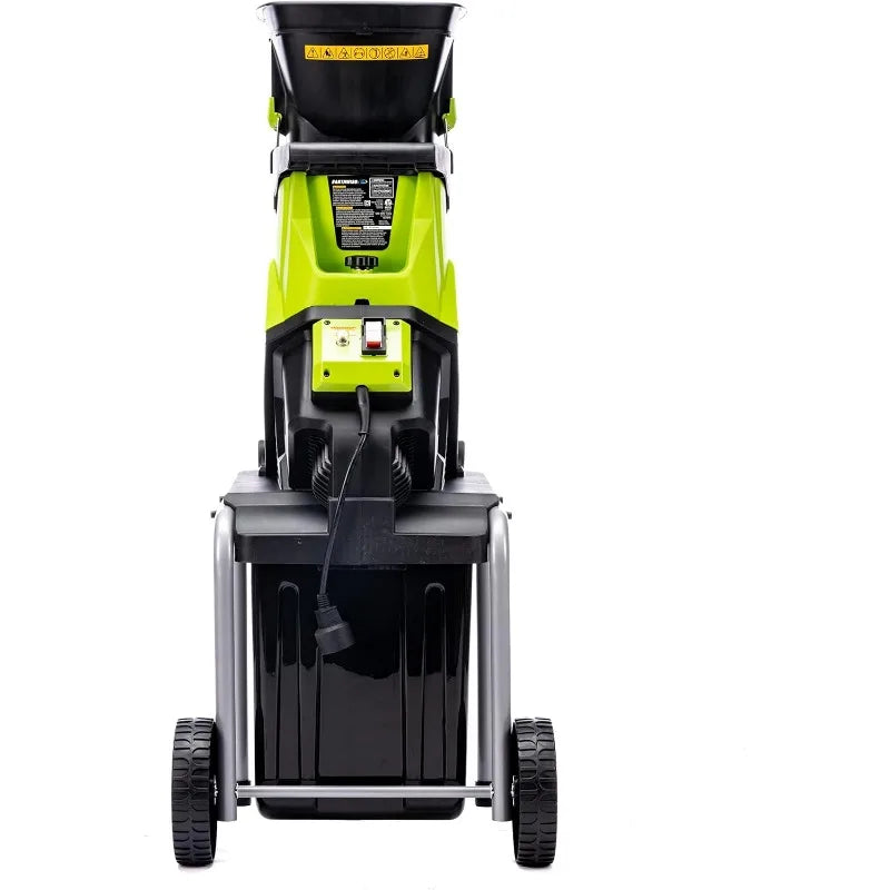 15-Amp Garden Corded Electric Chipper