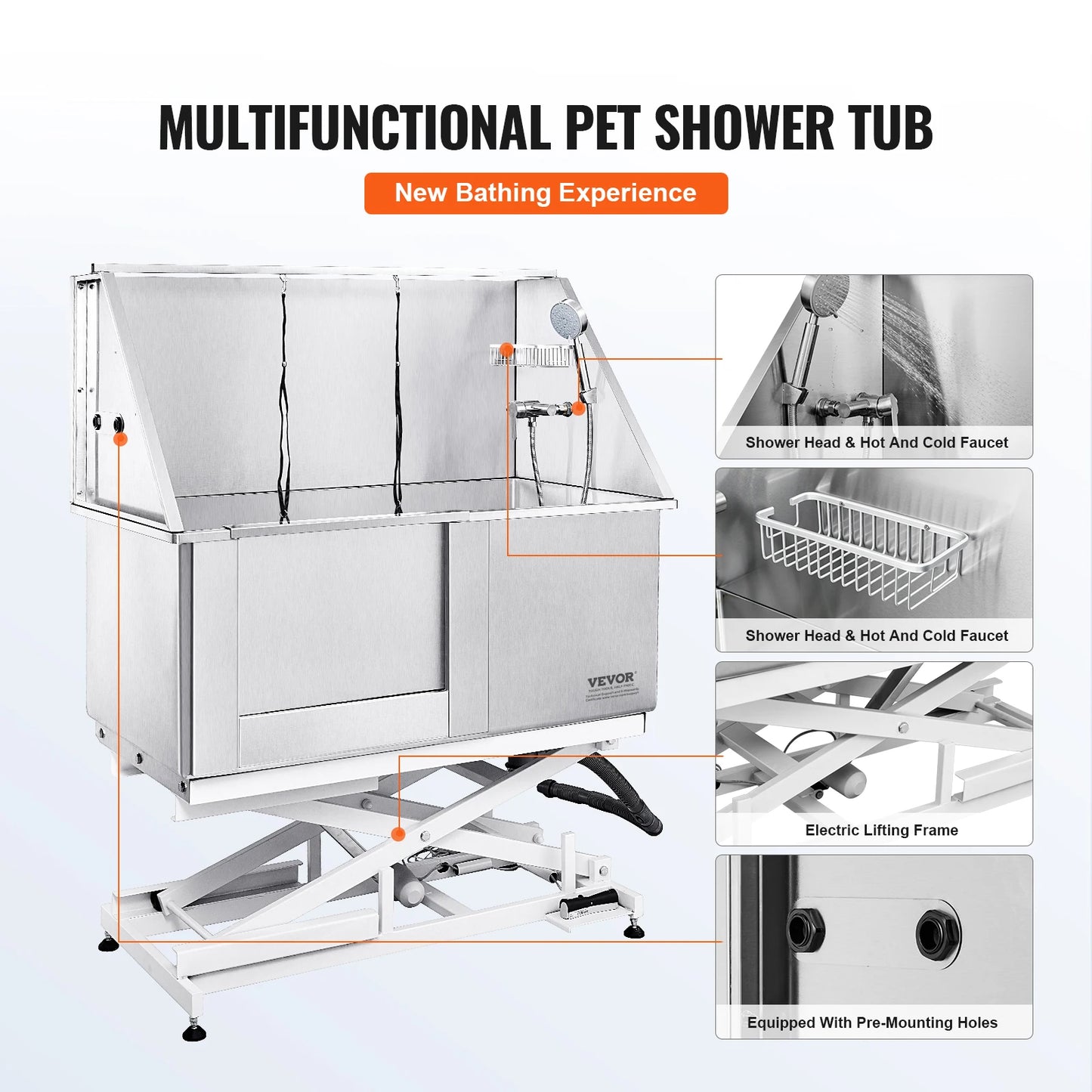Grooming Tub Electric Washing Sink