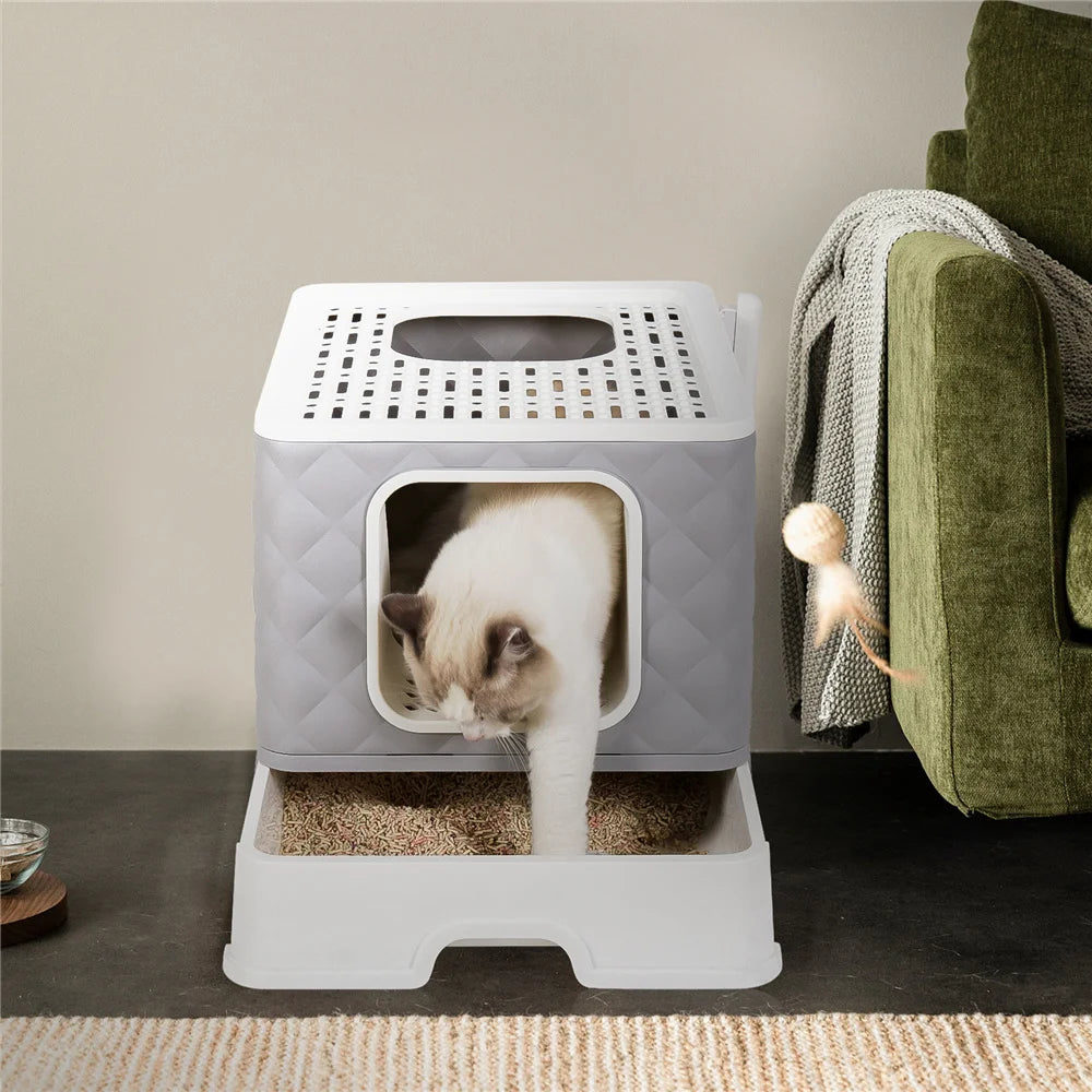 Foldable Cat Litter Box