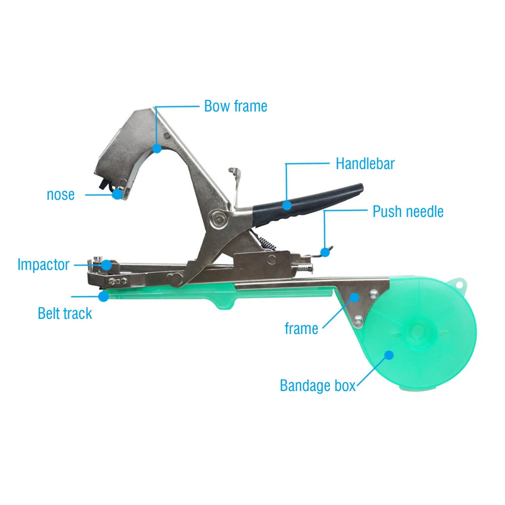 Hand Tying Binding Machine with 6 Roll Tapes