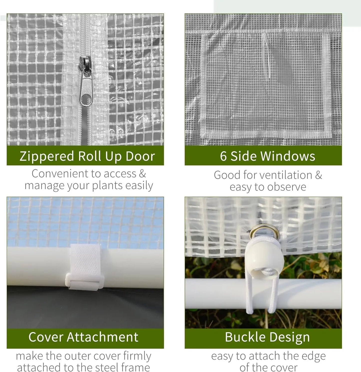 Walk-in Greenhouse Outdoor Gardening Canopy