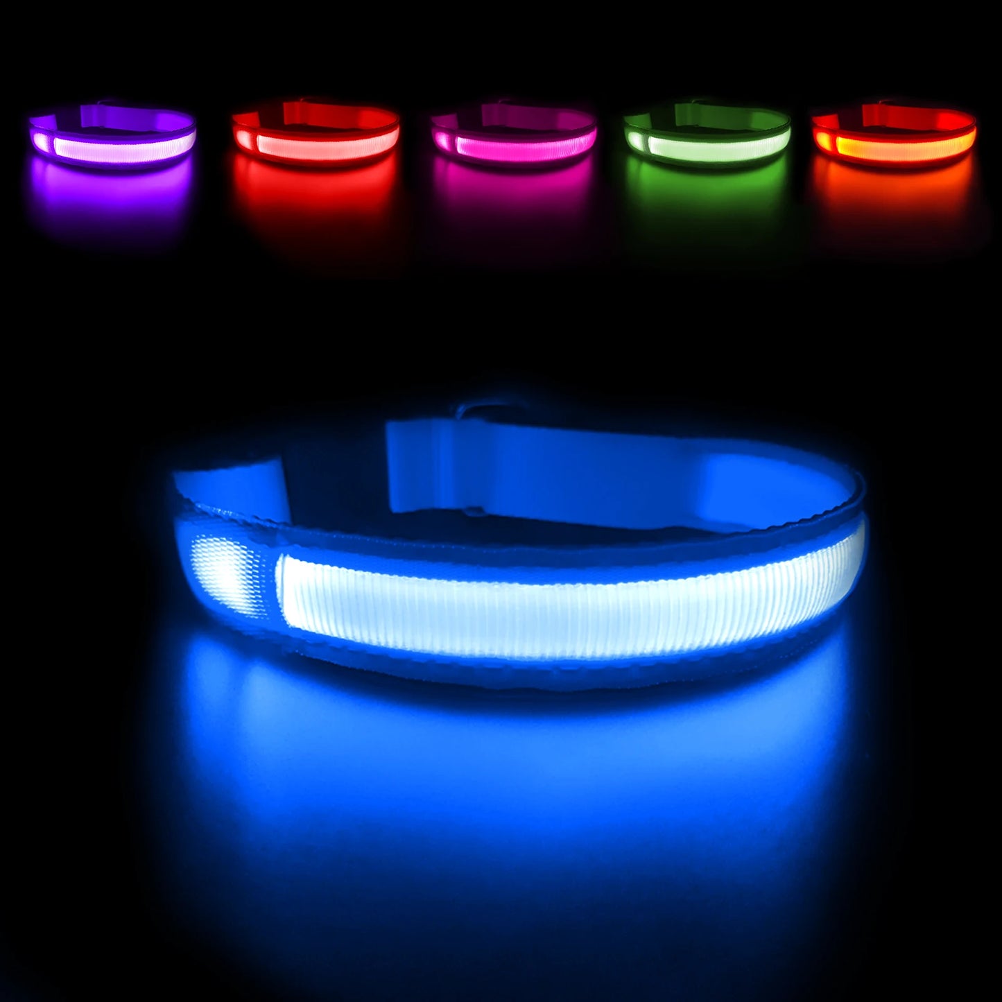 Water poof Luminous Pet Collar