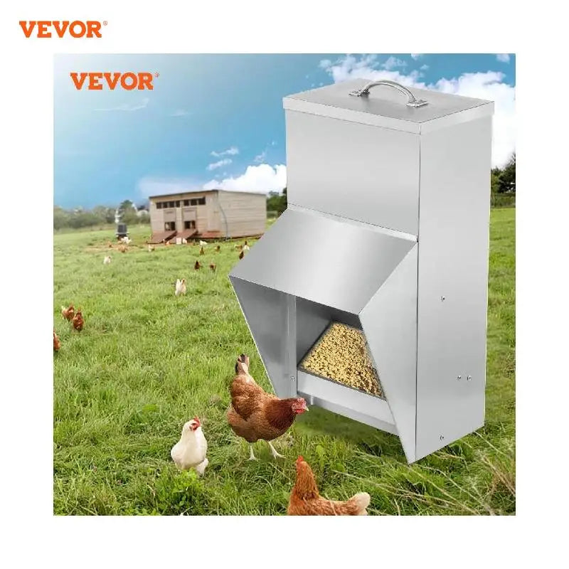 Galvanized Poultry Feeder