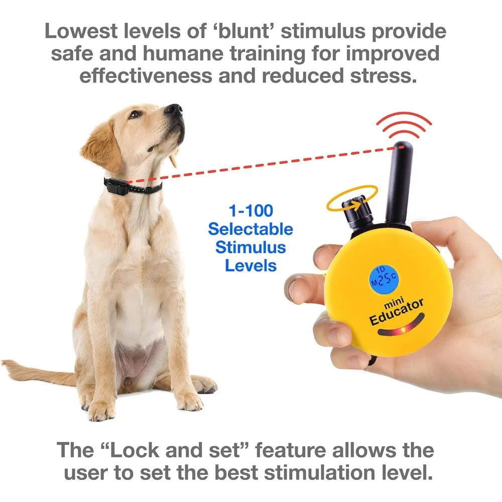 1/2 Mile Small-Medium Dogs Training Collars with Remote