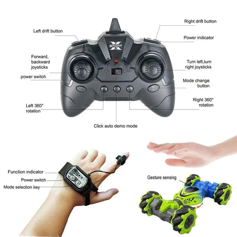 4WD RC Stunt Car