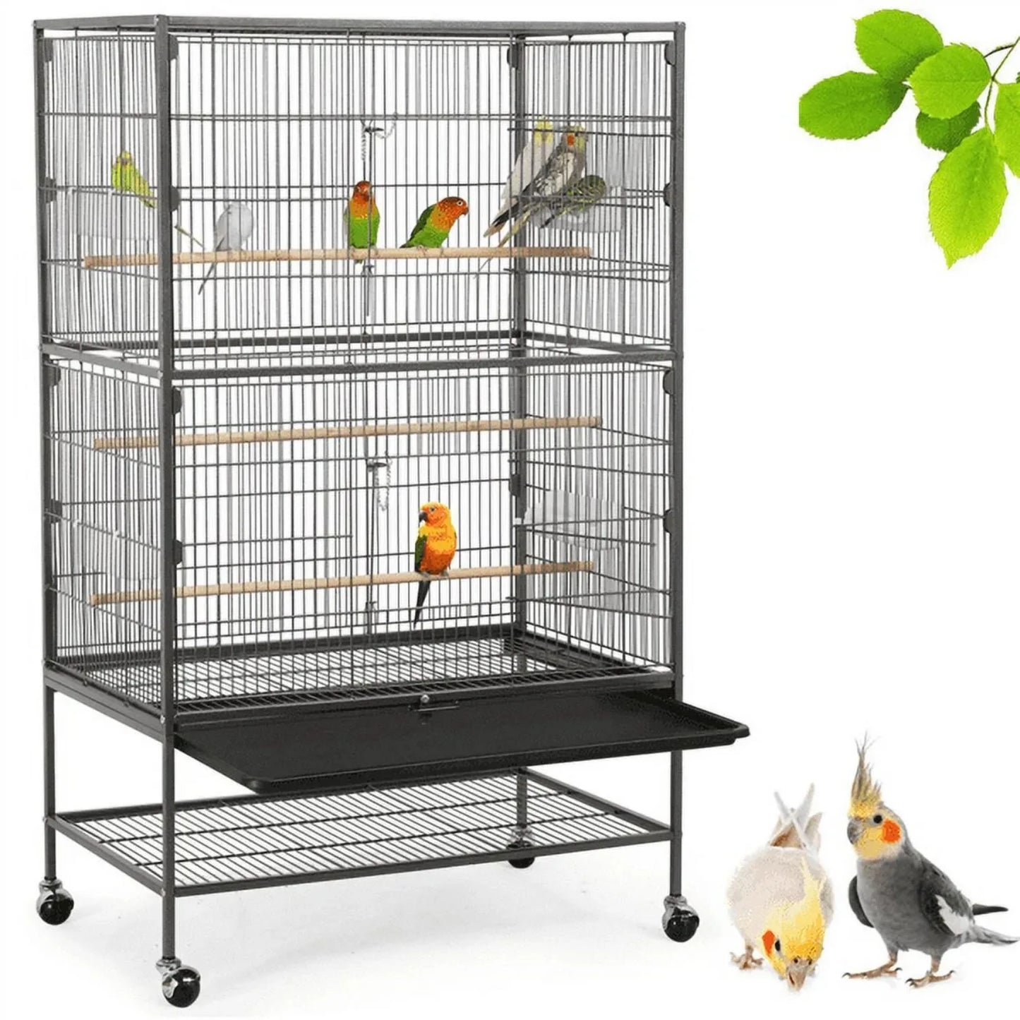 Metal 52" Large Rolling Bird