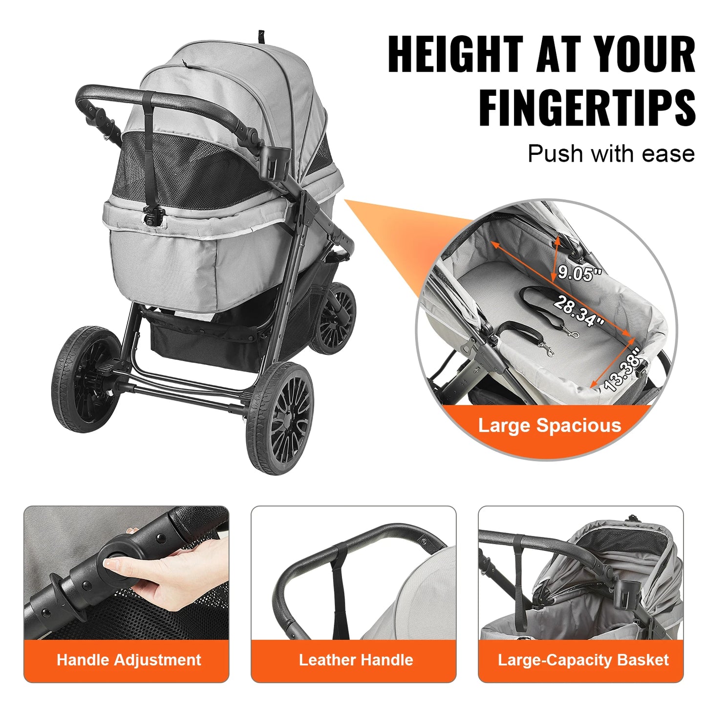 Pet Stroller Carrier