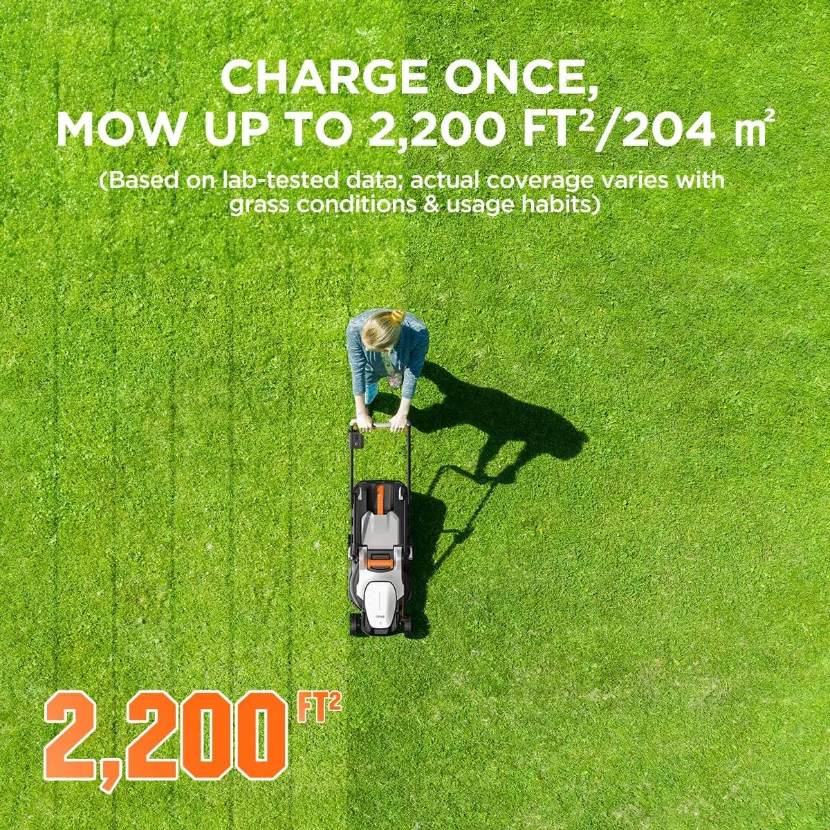 13 Inch Cordless Lawn Mower