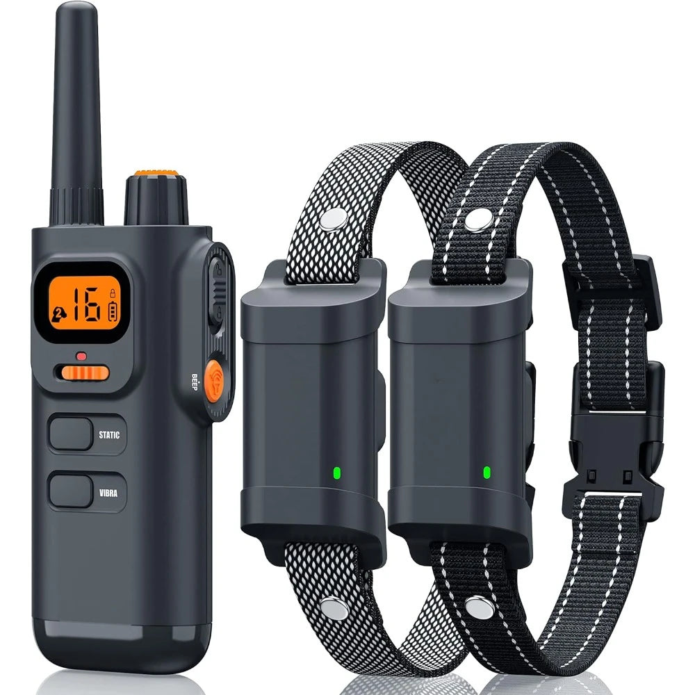 Waterproof Dog Shock Collar with Remote, 4000ft