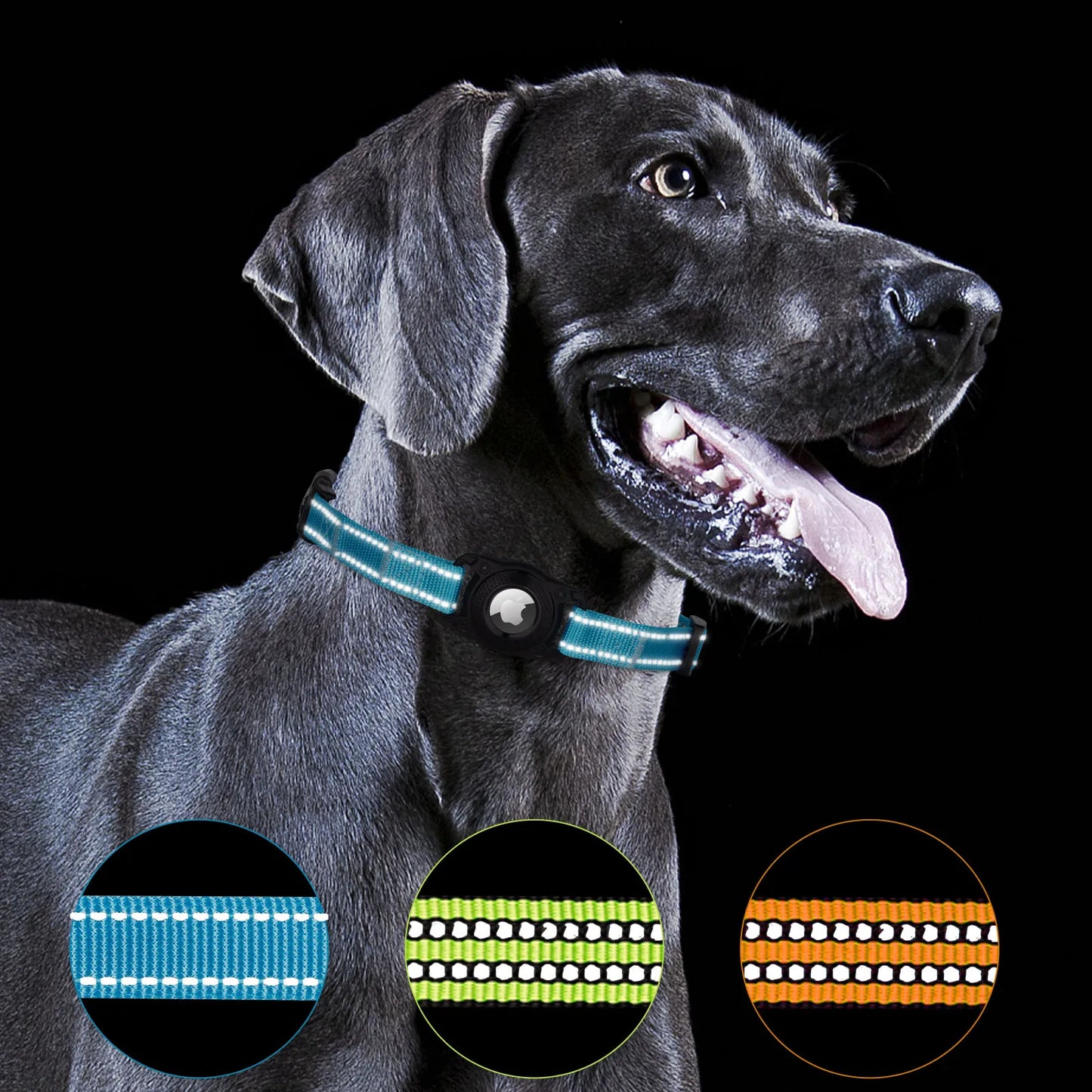 Dog Pet Reflective Duty With GPS Box