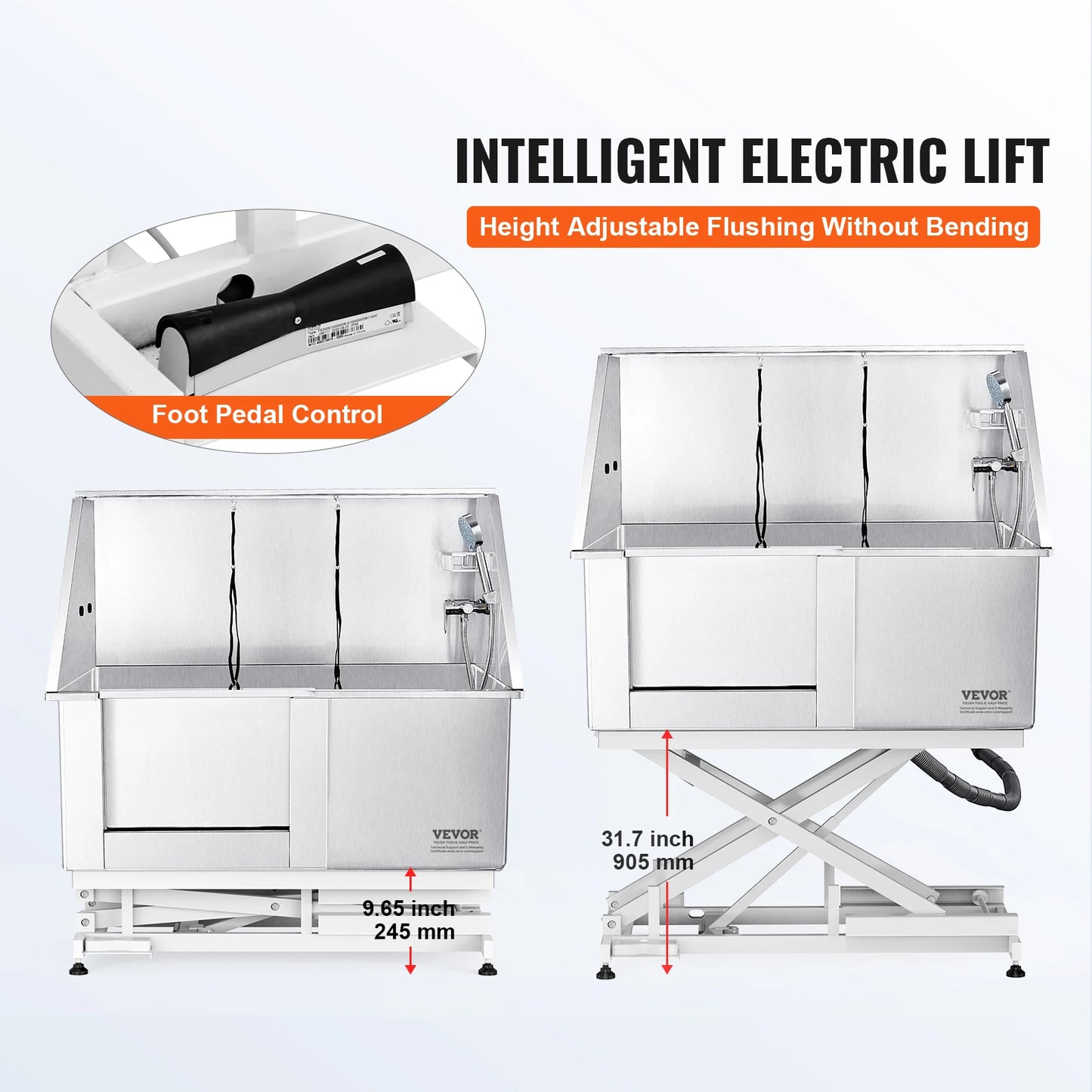 Grooming Tub Electric Washing Sink