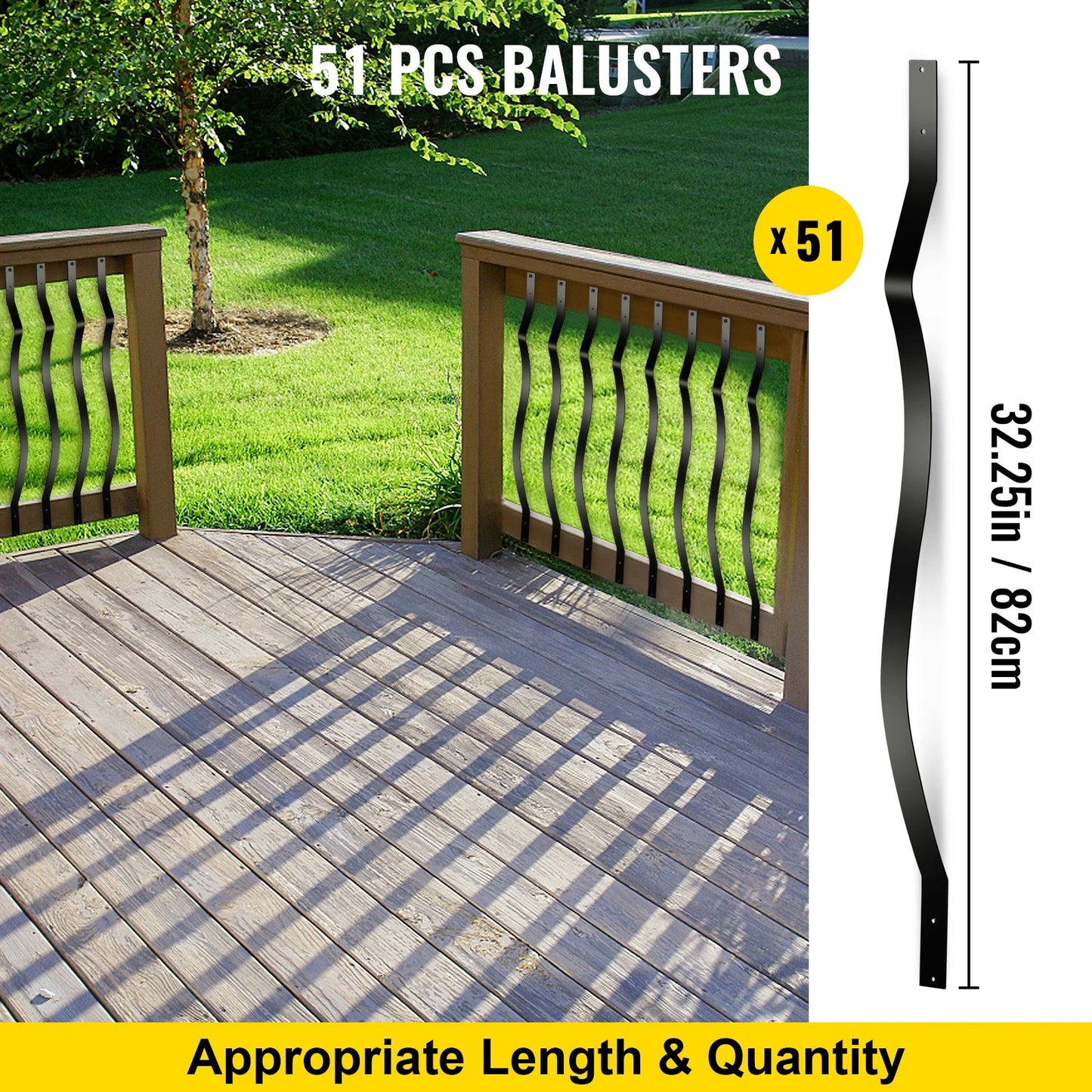 Deck Balusters Metal Spindles