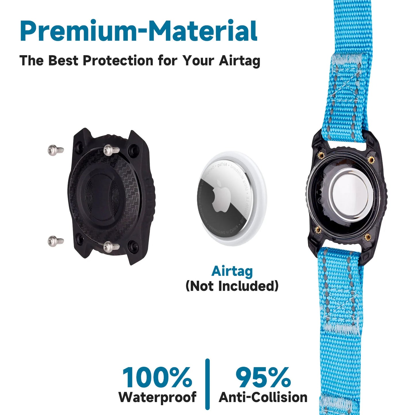 Dog Pet Reflective Duty With GPS Box