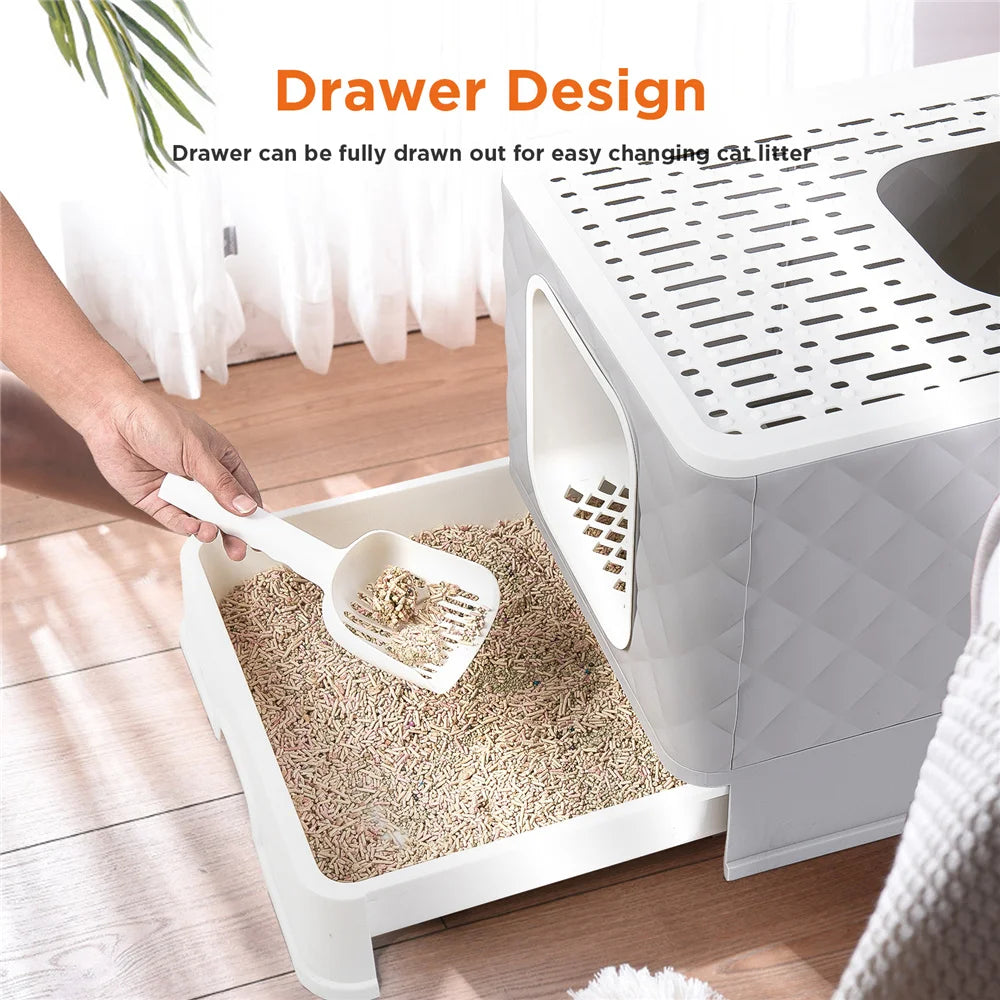 Foldable Cat Litter Box