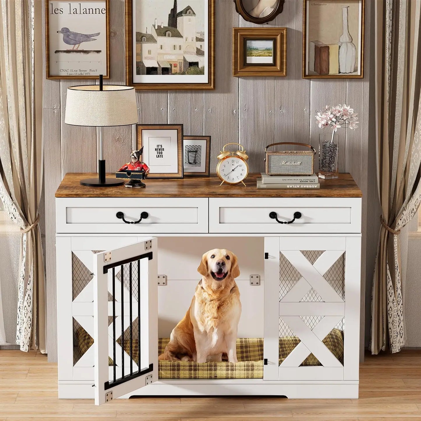 Large Dog Crate Furniture