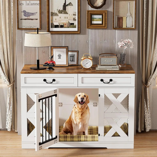 Large Dog Crate Furniture