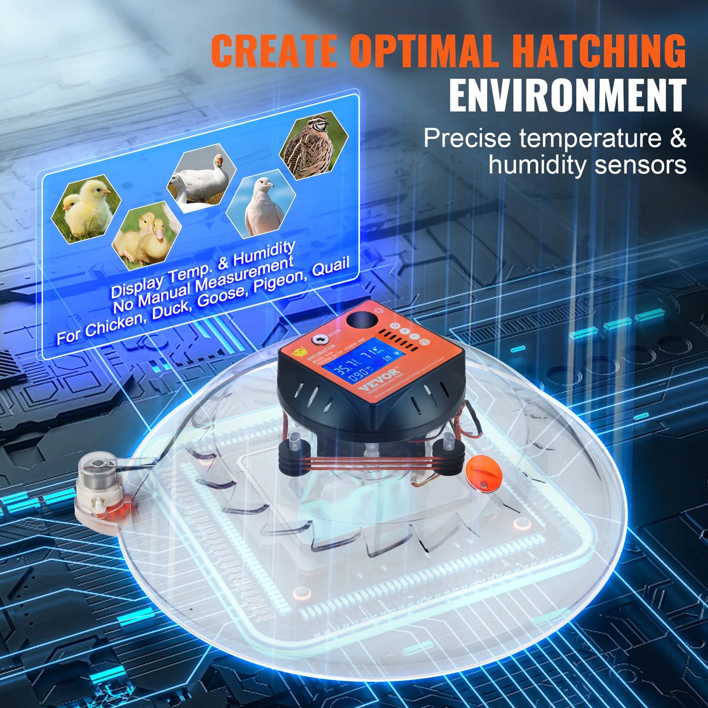 Egg Incubator Automatic Turner