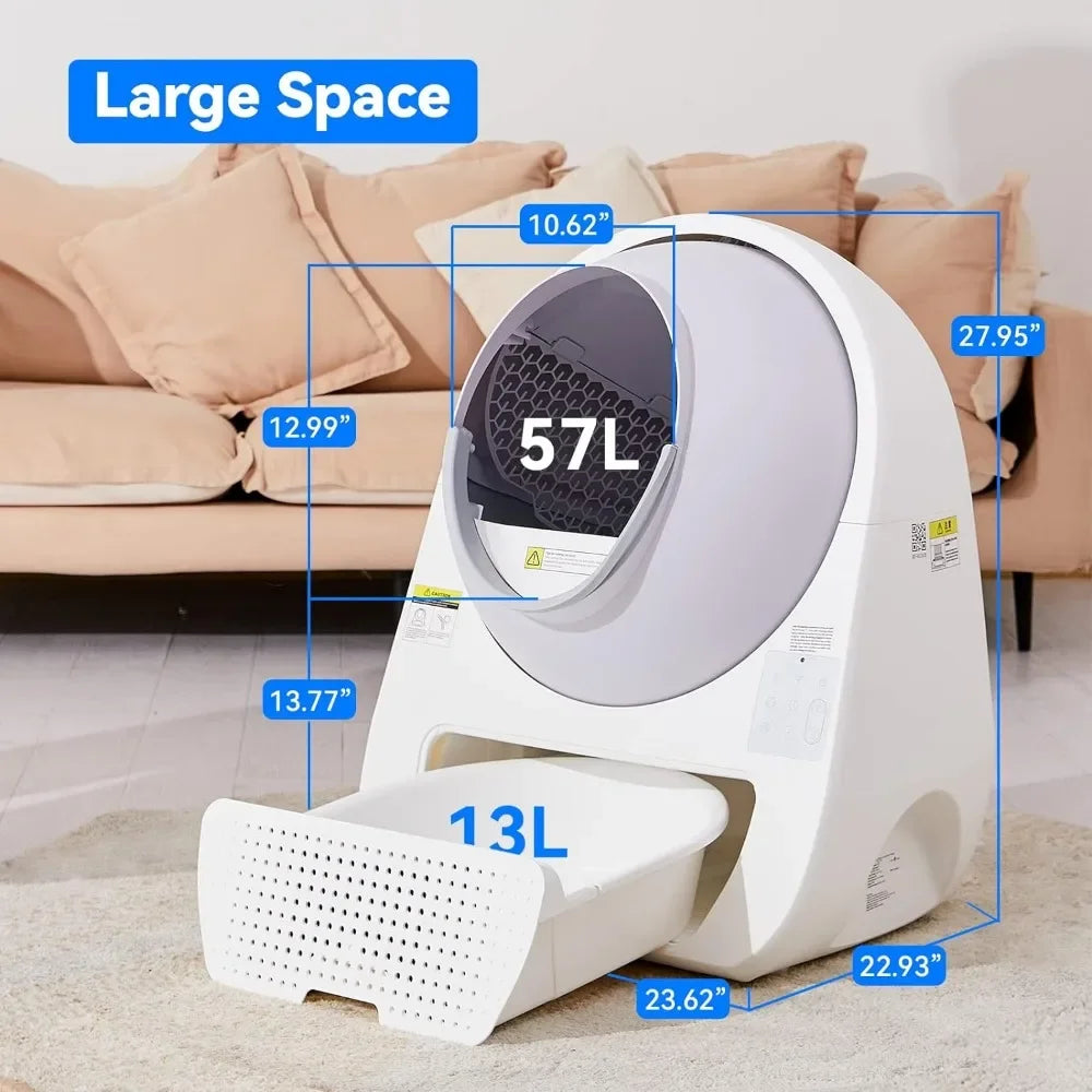 Automatic Self Cleaning Cat Litter Box