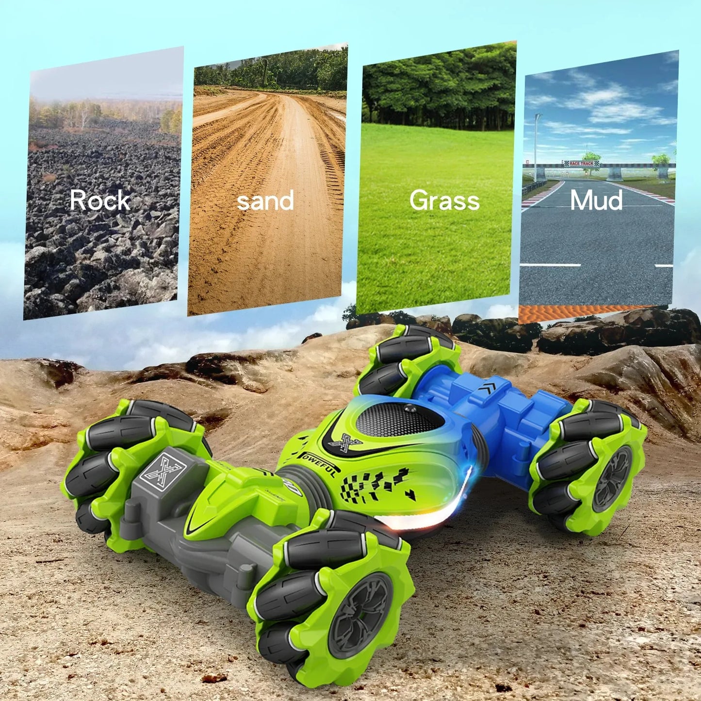 4WD RC Stunt Car