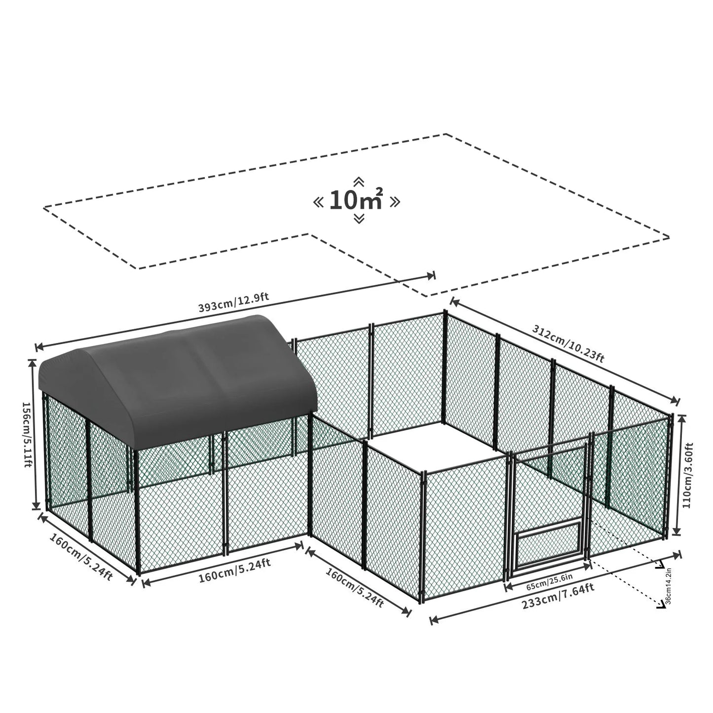 Extra Large Chicken Coop for Outdoors