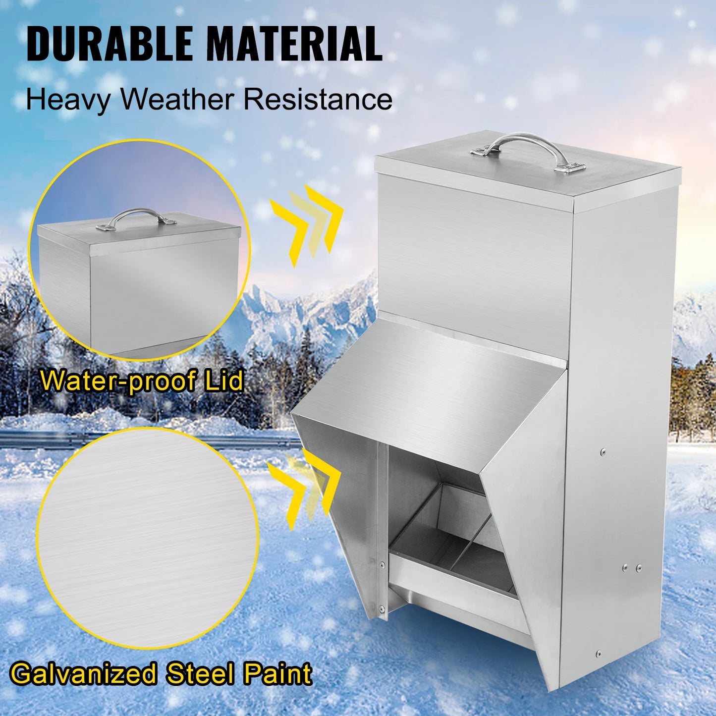 Galvanized Poultry Feeder