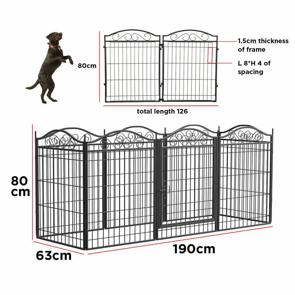Heavy Duty Metal Pet Playpen