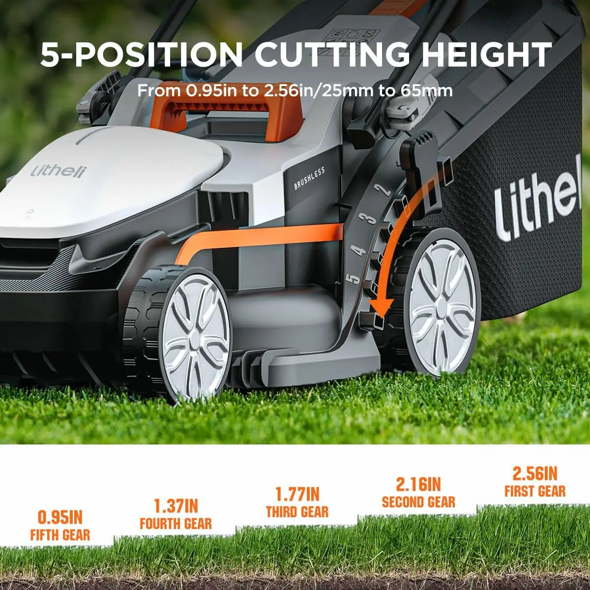 13 Inch Cordless Lawn Mower