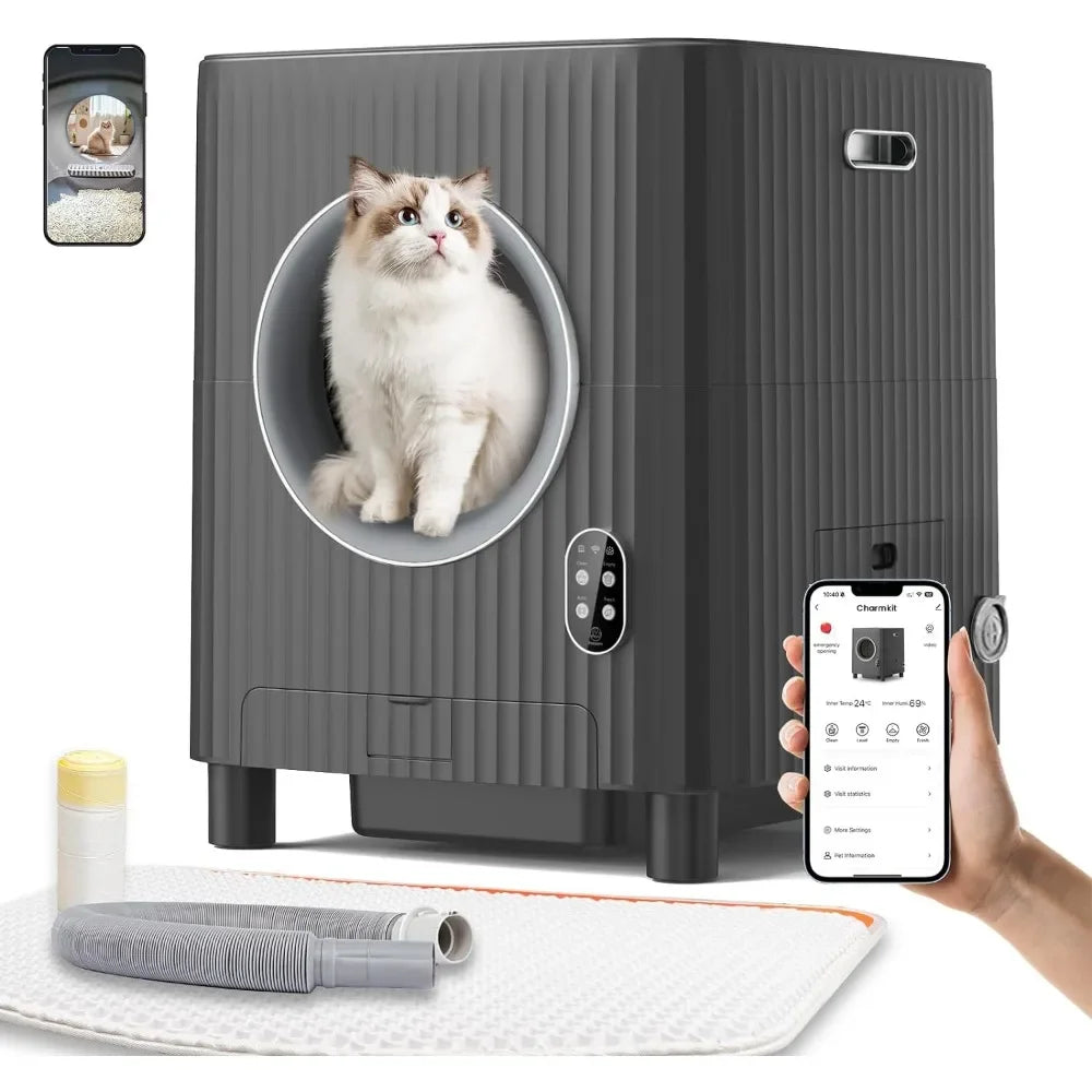 Large Capacity Automatic Cat Litter Box