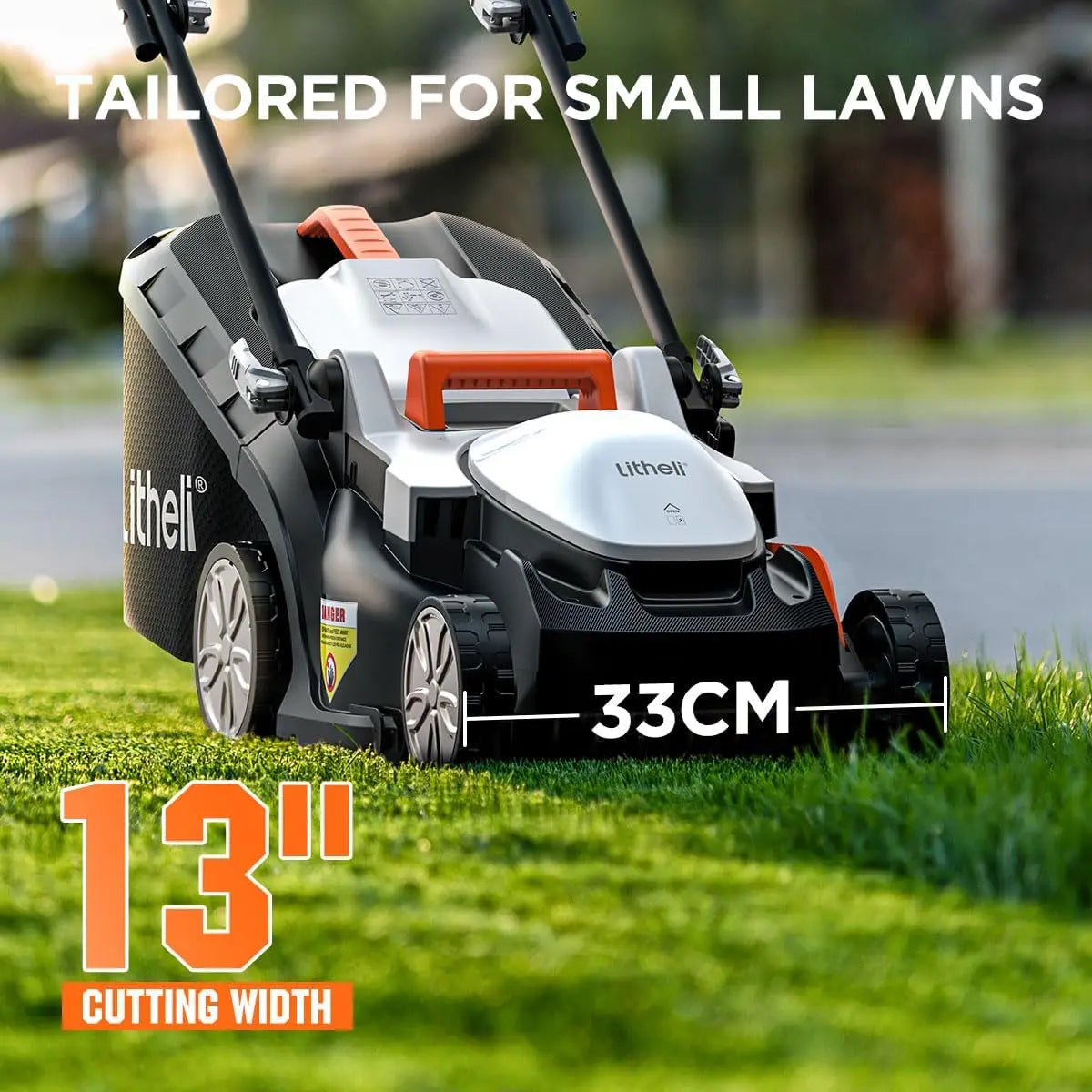 13 Inch Cordless Lawn Mower