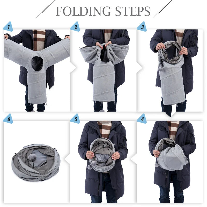 Cat Tunnel Toy Cat Pop Up Bed