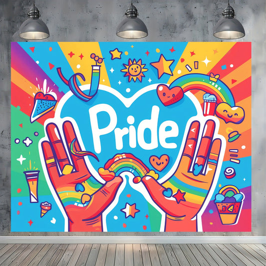 Pride Rainbow Flag Banner